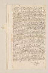 2 vues  - Brederode, Pierre Corneille de. Lettre autographe non signée à Théodore Tronchin.- sans lieu, 12/22 mars 1626 (ouvre la visionneuse)