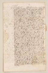8 vues  - Brederode, Pierre Corneille de. Lettre autographe signée avec cachet à Théodore Tronchin.- sans lieu, 11/21 juillet 1621 (ouvre la visionneuse)
