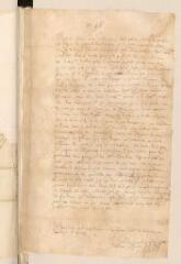 2 vues  - Chaumont, Jean de, seigneur de Quitry. Lettre non autographe signée à Guillaume de La Marck, duc de Bouillon, à Strasbourg.- Solselsem, 28 juin 1587 (ouvre la visionneuse)