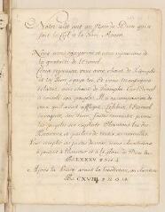22 vues  - \'Prière pour le jeudi 8 mai 1738 après le Conseil Général\', d\'une main non identifiée (ouvre la visionneuse)