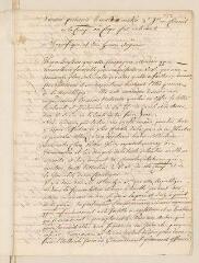 8 vues  - Discours prononcé en Conseil par Jean- Alphonse Turrettini au nom de la Compagnie des pasteurs introduite en corps le 3 janvier [1736], d\'une main non identifiée (ouvre la visionneuse)