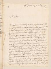 12 vues  - Correspondance entre Louis Tronchin et Louis de Montmollin.- 26 août-21 septembre 1675 (ouvre la visionneuse)