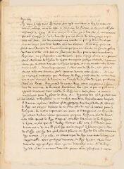 4 vues  - Tronchin, Théodore. Lettre à son fils Antoine Tronchin à Lyon.- Genève, 12/22 avril 1654 (ouvre la visionneuse)