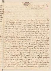 4 vues  - Cappel, Jacques. Lettre autographe signée à Louis Tronchin.- Saumur, 29 novembre 1666 (ouvre la visionneuse)
