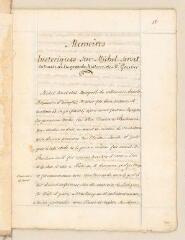44 vues  - Copie, d\'une écriture du XVIIIe siècle, d\'un extrait de l\'\'Histoire de Genève\' de Jean-Antoine Gautier (ouvre la visionneuse)
