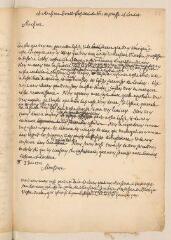 4 vues  - Combles, Louis de. Lettre autographe signée avec cachet à Louis Tronchin.- Heyd[elberg], 18 juin 1687 (ouvre la visionneuse)