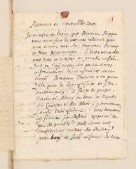 8 vues  - Ulric, J[ohannes] J[akob]. 2 lettres autographes avec cachet à Théodore Tronchin.- sans lieu, sans date et 22 juin 1654 (ouvre la visionneuse)
