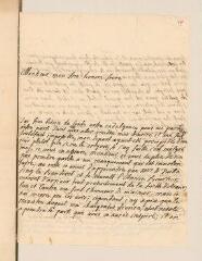 4 vues  - Tholozan, E[sprit]. Lettre autographe signée avec cachet à Louis Tronchin.- Berne, 2 octobre 1699 (ouvre la visionneuse)