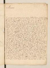 4 vues  - Merlat, Elie. Lettre autographe signée avec cachet à Jacques Ingrand.- Lausanne, 20 mars 1690 (ouvre la visionneuse)