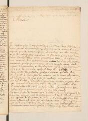 4 vues  - Merlat, Elie. Lettre autographe signée avec cachet à Jacques Ingrand.- Lausanne, 3 août 1690 (ouvre la visionneuse)