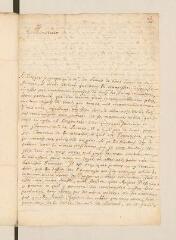4 vues  - Lettre autographe signée d\'Elie Merlat à Jacques Ingrand.- Lausanne, 23 octobre 1690 (ouvre la visionneuse)