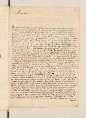 4 vues  - Lettre autographe signée d\'Elie Merlat à Jacques Ingrand.- Lausanne, 5 octobre 1699 (ouvre la visionneuse)