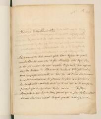 16 vues  - Ostervald, Jean-Frédéric. 4 lettres autographes signées avec cachet à Louis [II] Tronchin.- Neuchâtel, 15 juillet 1730-26 mai 1742 (ouvre la visionneuse)