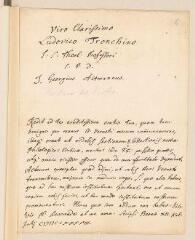 46 vues  - 10 lettres autographes signées de Johann Georg Altmann à Louis [II] Tronchin et 1 réponse.- 1738-1754 (ouvre la visionneuse)