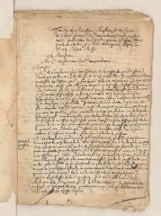 44 vues  - \'Traitté de Monsieur Mestrezat en faveur de Monsr Sarrau, conseiller au Parlement, contre un escrit de Mr de Langle\' au sujet du 7e chapitre de l\'Epître aux Romains, signé \'Mestrezat\'.- [octobre 1644] (ouvre la visionneuse)