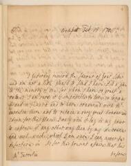 4 vues  - Addison, J. Lettre autographe signée à Jean-Alphonse Turrettini. - Cockpitt, 15 février 1706 (ouvre la visionneuse)