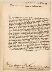 8 vues  - Aguit. 2 lettres autographes signées à Jean-Alphonse Turrettini. - Bursin, 1698-1703 (ouvre la visionneuse)