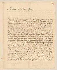 8 vues  - Allix, P. 2 lettres autographes signées à Jean-Alphonse Turrettini. - Londres, 1708 (ouvre la visionneuse)