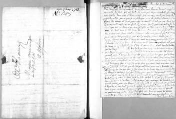 3 vues  - [Gualtieri, Albertus Samuel]. Lettre autographe signée à Jacob Vernes. - Berlin, 14 mars 1758 (ouvre la visionneuse)