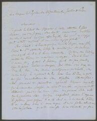4 vues  - Maunoir, Théodore, docteur. Lettre autographe signée à Jules Vuy. - Sans lieu, 18 mars [sans année] (ouvre la visionneuse)